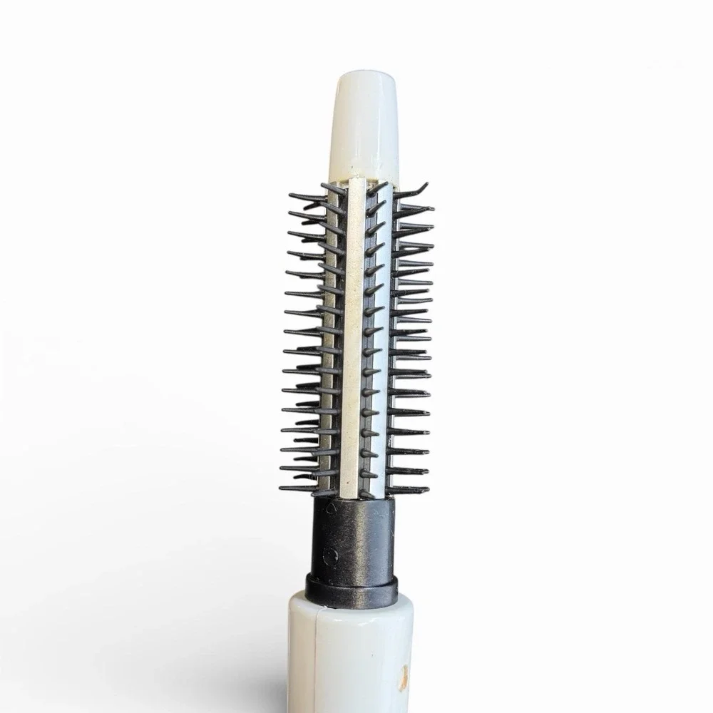 White Electric Hot Air Styling Brush for Women